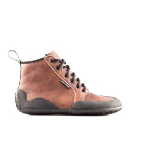 SALTIC OUTDOOR HIGH Tabacco | Outdoorové barefoot boty - 38