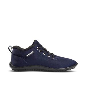 LEGUANO GALAXO Blue | Zateplené barefoot boty - 43