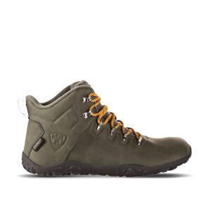 KILPI BARE HIGH WP-U Tmavě Zelené | Outdoorové barefoot boty - 36
