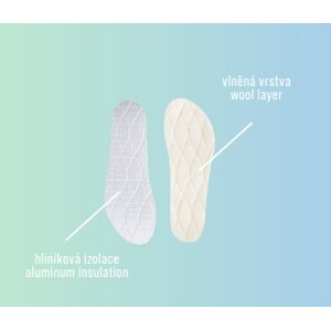 Zimní Zateplené PREMIUM VLOŽKY Vlněné - 38–39