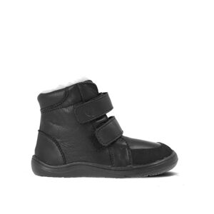 BABY BARE FEBO WINTER Black Asfaltico | Dětské zimní zateplené barefoot boty - 34