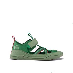 AFFENZAHN SANDAL VEGAN BREEZE FROG Green  | Dětské barefoot sandály - 28