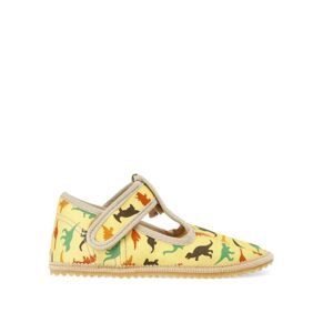 BEDA PAPUČE BFN 170020/W Dinosaurs | Dětské barefoot přezůvky - 36