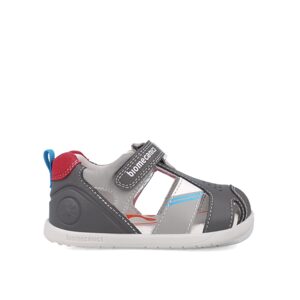 BIOMECANICS SANDÁLY WIDER Grey | Dětské barefoot sandály - 21