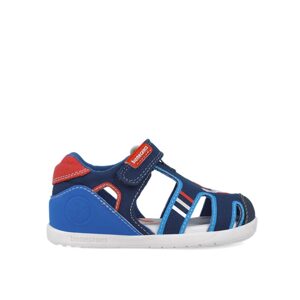 BIOMECANICS SANDÁLY WIDER CANVAS Navy | Dětské barefoot sandály - 26