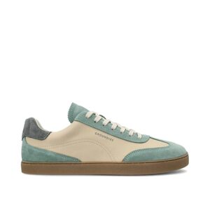 GROUNDIES PANAMA Beige/Sage green | Barefoot tenisky - 40