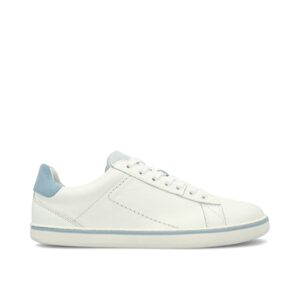 GROUNDIES Galaxy White/Sky Blue | Dámské barefoot tenisky - 40