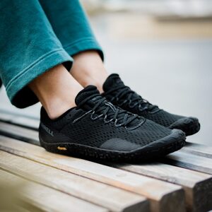 MERRELL VAPOR GLOVE 6 Black | Sportovní barefoot tenisky - 41M