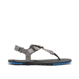 XERO SHOES H-TRAIL Steel Gray / Blue Iolite | Pánské barefoot sandály - 45