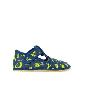 BEDA PAPUČE BFN 170020/W Monsters | Dětské barefoot přezůvky - 36
