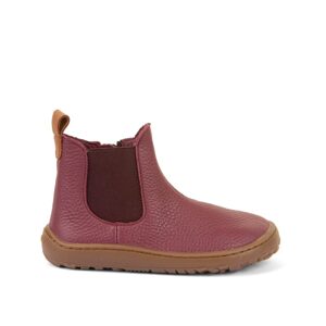 FRODDO KOTNÍKOVÉ CHELYS II Bordeaux | Dámské barefoot chelsea boty - 40