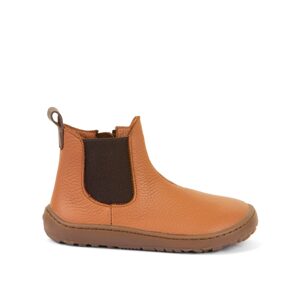 FRODDO KOTNÍKOVÉ CHELYS II Cognac | Barefoot chelsea boty - 39