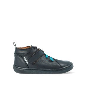 PEGRES CELOROČKY Skinny SBF62F Black | Dětské celoroční barefoot boty - 23