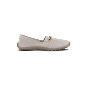 LEGUANO LADY FAMOUS Gold | Dámské barefoot baleríny - 42