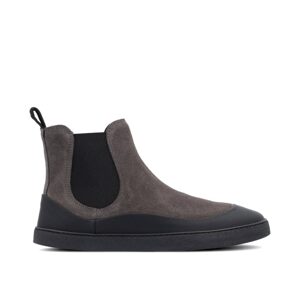 GROUNDIES SIENNA WOMEN Grey Black | Dámské barefoot chelsea boty - 36