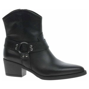 Dámské polokozačky Tamaris 1-25705-43 black leather 40