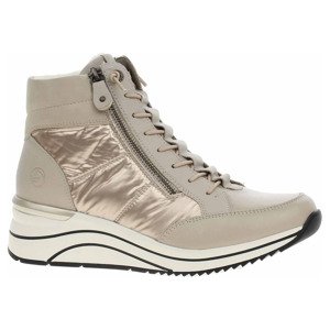 Dámská kotníková obuv Remonte D0T72-60 beige kombi 41