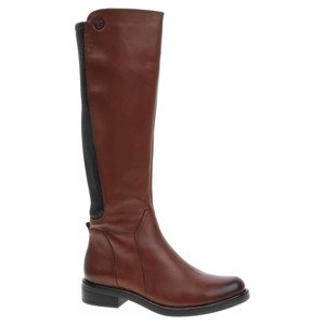 Dámské kozačky Caprice 9-25513-41 cognac comb 38