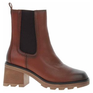 Dámské polokozačky Caprice 9-25425-41 cognac nappa 40