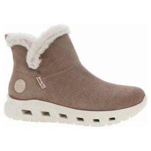 Dámské polokozačky Rieker M6050-64 beige 38