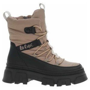 Dámské sněhule Lee Cooper LCJ-24-47-3143LA lt.brown-black 37