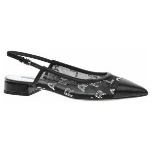 Dámské lodičky Karl Lagerfeld KL40153 M0S black mesh 40
