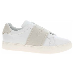 Dámská obuv Calvin Klein HW0HW01676 0K6 White-Dk Ecru 41