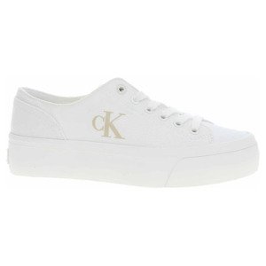 Dámská obuv Calvin Klein YW0YW01763 01W Triple Bright White 40