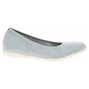 Dámské baleriny Caprice 9-22107-42 lt grey knit 42