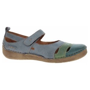 Dámské baleriny Josef Seibel 59651 95507 dunkelblau-multi 42