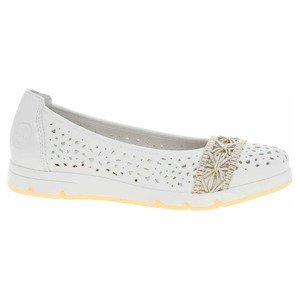 Dámské baleriny Rieker L3062-80 weiss 41