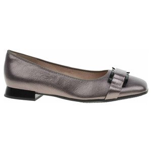 Dámské baleriny Caprice 9-22101-45 dk grey metall 39