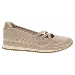 Dámské baleriny Jana 8-22173-42 beige-gold 41