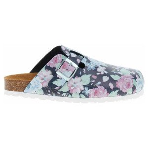 Dámské pantofle Bio Life 0005 Samba 621 blue-multi 40