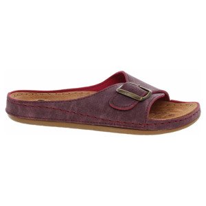 Dámské pantofle Medi Line S182.00 bordo 40