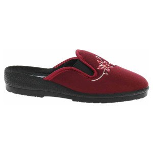 Dámské domácí pantofle Rogallo 3361-003 bordo 41