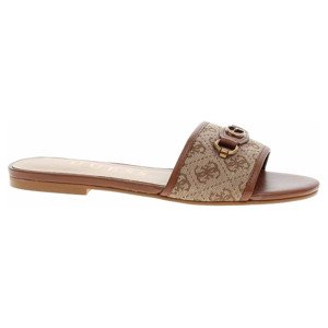 Dámské pantofle Guess FLPHAMFAL03-BEIGE 38