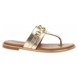 Dámské pantofle Tamaris 1-27106-42 light gold 38