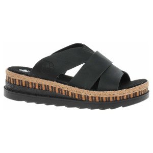 Dámské pantofle Rieker V7989-00 schwarz 40