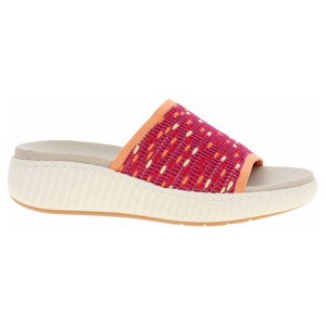 Dámské pantofle Jana 8-27260-44 fuchsia comb 37