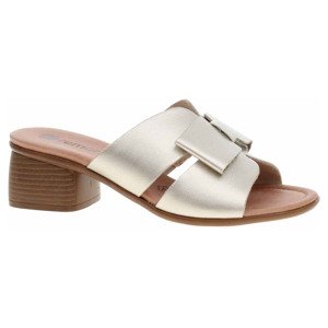 Dámské pantofle Remonte R8759-90 gold 40