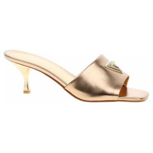 Dámské pantofle Guess FLJLUSLEL03-BRONZ 38