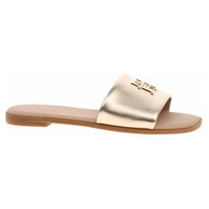 Dámské pantofle Tommy Hilfiger FW0FW08807 0HS Gold 37