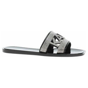Dámské pantofle Karl Lagerfeld KL80005S V0S black rubber w-silver 40