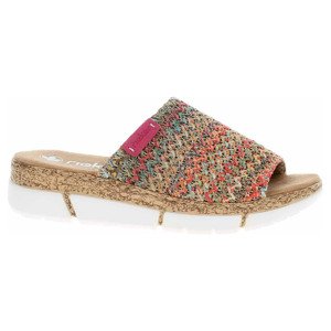 Dámské pantofle Rieker V2369-90 multi 40