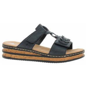 Dámské pantofle Rieker 62936-14 blau 37