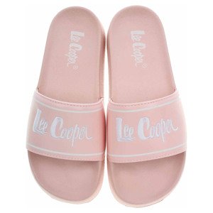 Dámské plážové pantofle Lee Cooper LCW-25-42-3532LB lt.pink-silver 40
