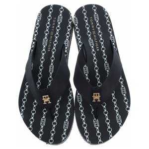 Tommy Hilfiger dámské plážové FW0FW08514 DW6 Space Blue 40