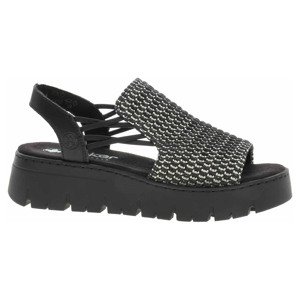 Dámské sandály Rieker V1051-00 schwarz 40