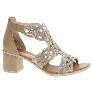 Dámské sandály Rieker 64773-61 beige 36